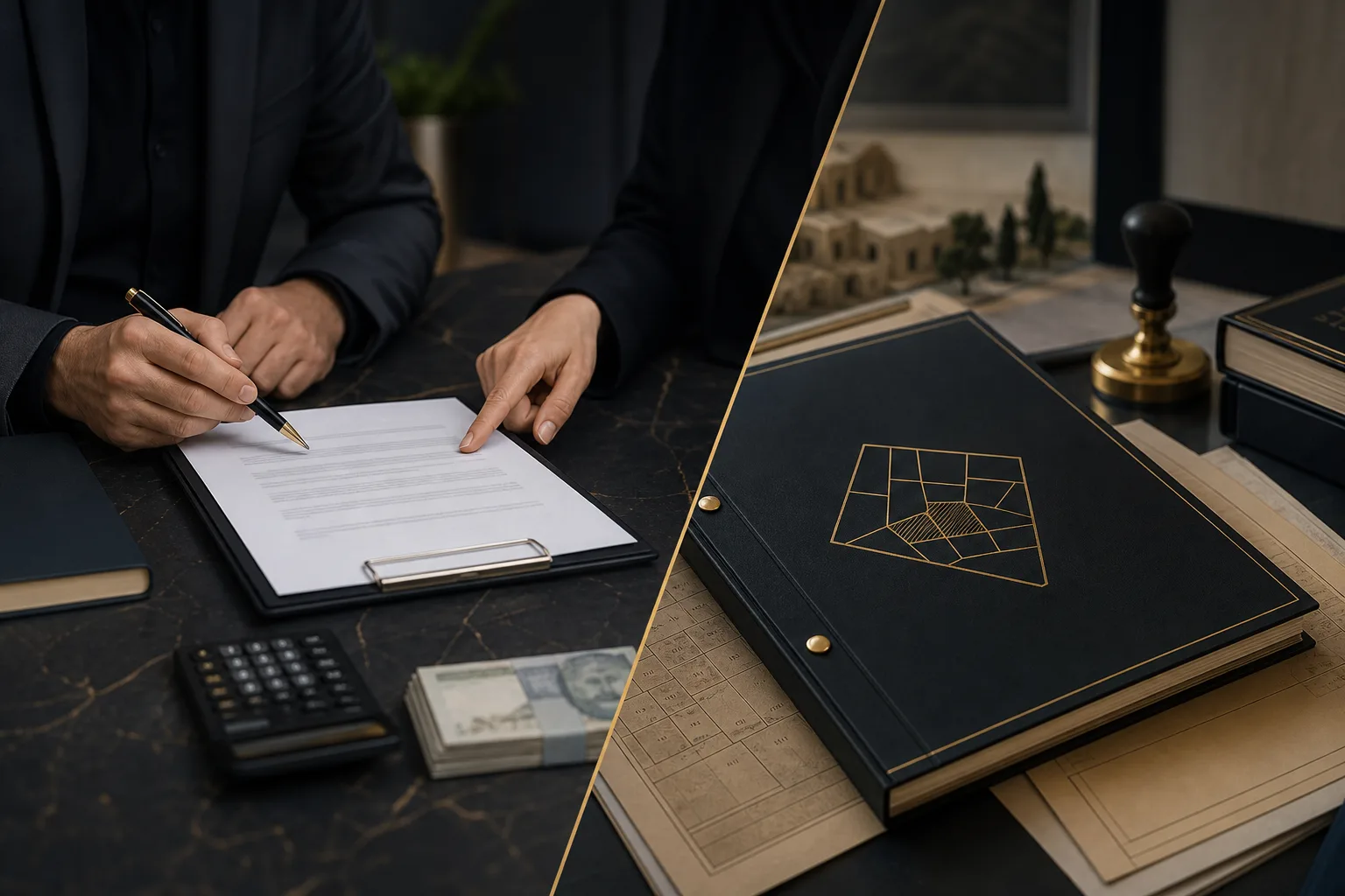 مراجعة عقد بيع عقار ومستندات الدفع والتسجيل العقاري