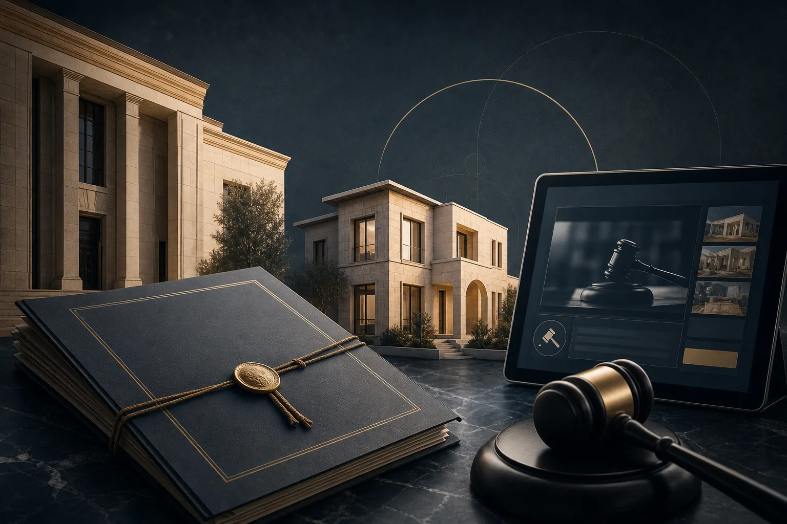 How Is a Seized Property Sold at Public Auction in Jordan, and What Rights Do Debtors and Creditors Have?