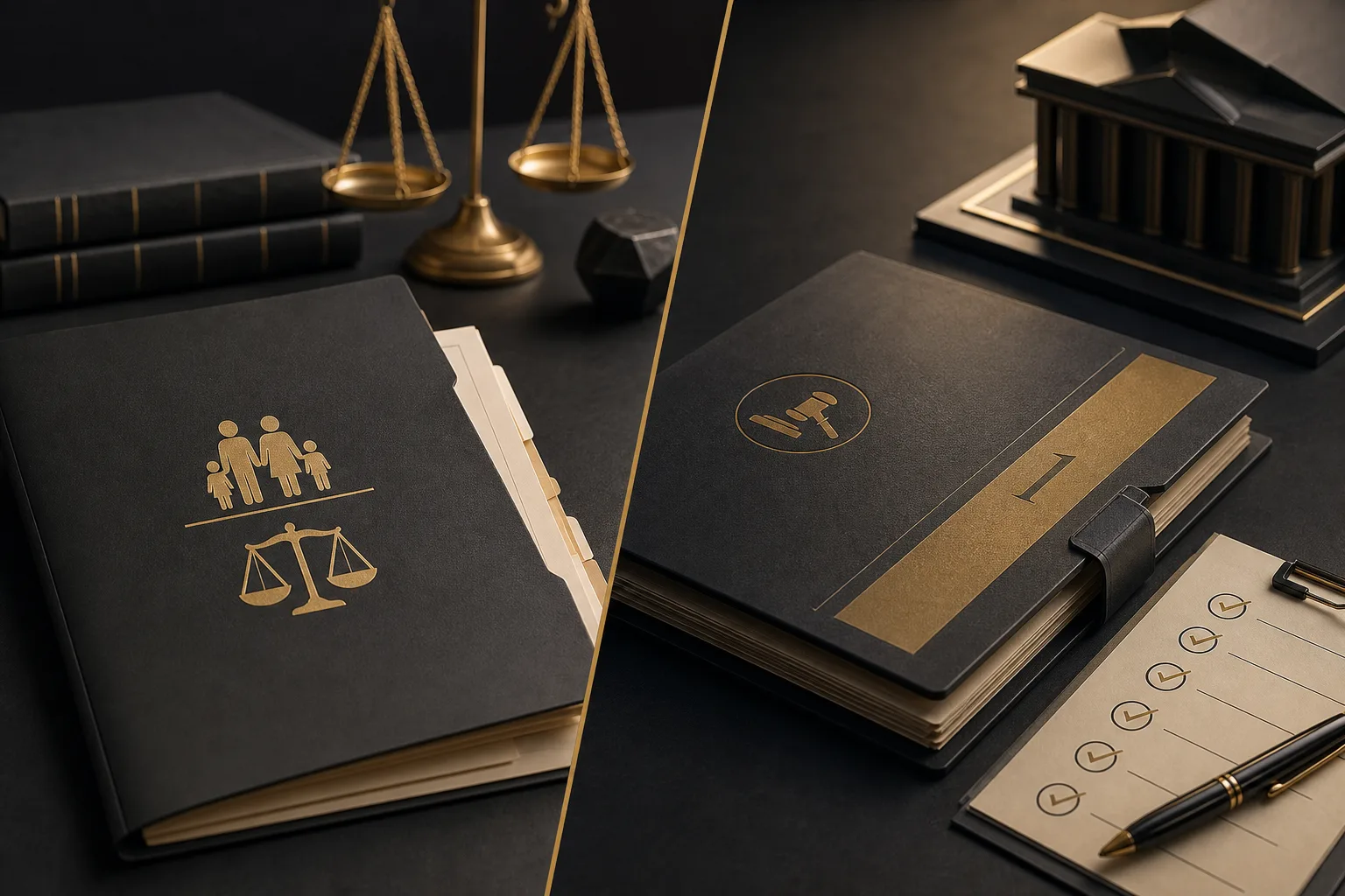 Editorial comparison of preparing a support claim and opening a Sharia enforcement file in Jordan